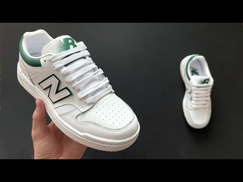 HOW TO LACE NEW BALANCE 480 — Easy Bar Lace Tutorial