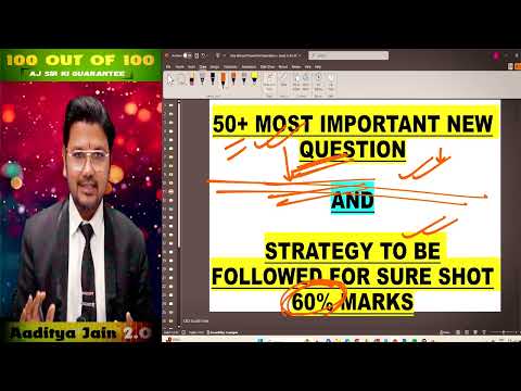 50 Plus Most Important New Questions & Proven Strategy to Score 60% Mark in CA Final AFM ! #icai