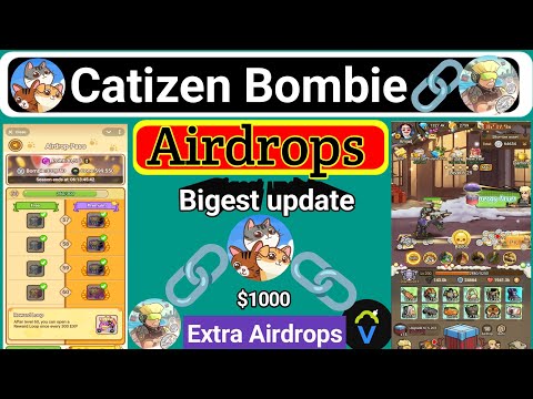 BOMBIE Airdrop New Update Catizan Airdrop season 2 withdrew ?