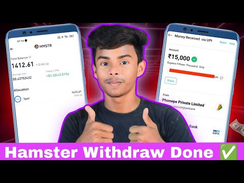 Hamster Combat Deposit Start | Hamster Withdraw Prosses | #hamsterkombat #vairalvideo #youtube