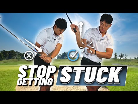 STOP GETTING STUCK IN YOUR DOWNSWING