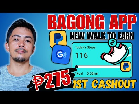 NEW LEGIT EARNING APP 2024 | EARN FREE ₱275||WALK TO EARN(WALK WALK APP)NO NEED INVITE#earningapp