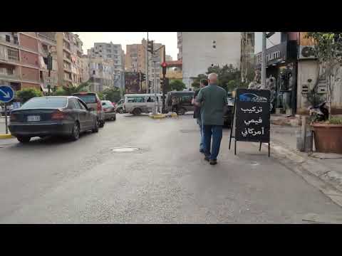 Walking in a slightly sketchy part of Beirut on the way to the airport #beirut #lebanon