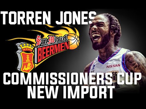 PBA UPDATE TORREN JONES NEW IMPORT OF SAN MIGUEL BEERMEN FOR COMMISSIONERS CUP