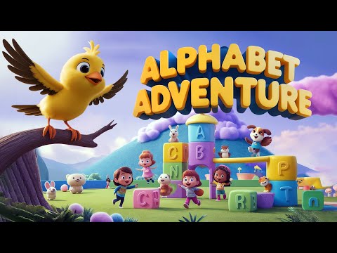 Alphabet Adventure – Sing along ABCs | Learn Letters with Cute Animations!