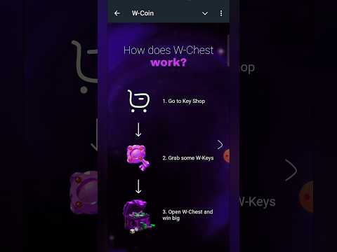 W-Coin update | W-Treasures | What can win? #wcoin #newupdate #treasure #newtask #listingdate #win