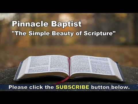 PBC   The Simple Beauty of Scripture