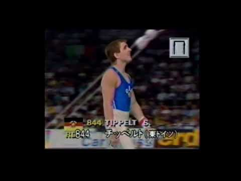 スヴェン・チッペルト Sven Tippelt (GDR) 1989 World Championship HB AA