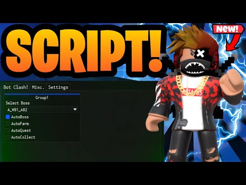 Roblox Bot Clash Script Hack AUTOFARM | Bot Clash Script Pastebin 2022