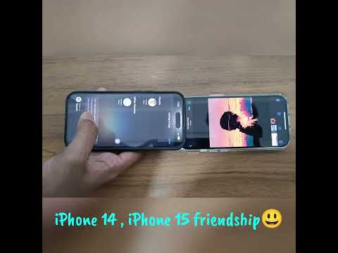 iPhone 14  iPhone 15 friendship 😃👌