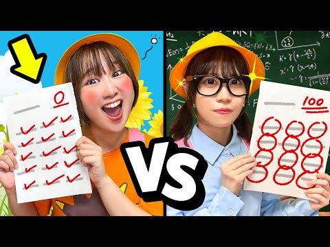 おバカ小学生 vs 天才小学生!? もしも小学校のお友達がすごい子だったら…ドッジボールやポケカでともだちと対決しよう！【寸劇】