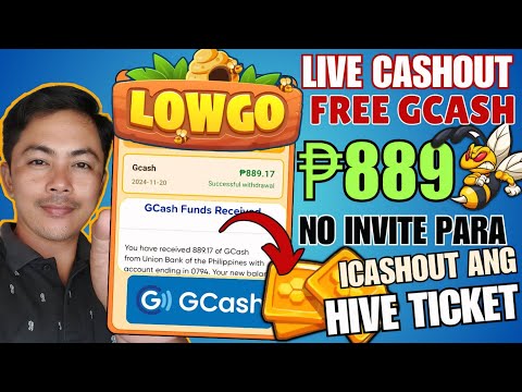 FREE GCASH ₱889=NO INVITE PAG NAGWITHDRAW NG HIVE TICKET|LOW GO APP WITHDRAWAL|LEGIT 100%#earningapp