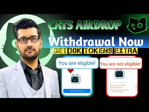 Cats withdrawal open || Free mai 30k Tokens 😱 limited time