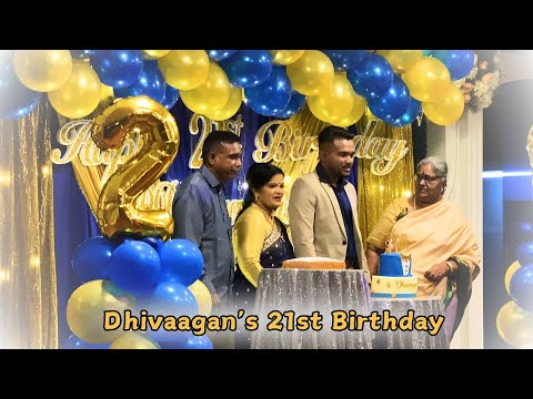 Dhivaagan's 21st Birthday | Mini Hall | Midlands Convention Centre | 03.08.2024