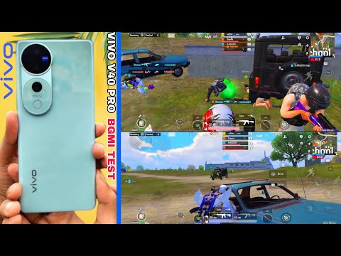 VIVO V40 PRO BGMI TEST || VIVO V40 PRO BGMI GRAPHICS TEST || VIVO V40 PRO PUBG TEST