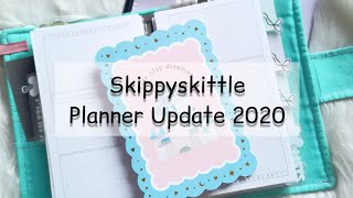 1st Quater Planner Flip Through 2020 (Update)| Functional Disney Planning Theme | SKIPPYSKITTLE