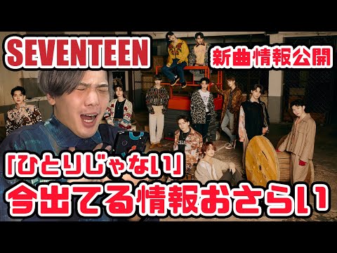 【セブチ】SEVENTEEN ひとりじゃない Caratのみんなとサイトをみて話したい【情報おさらい】