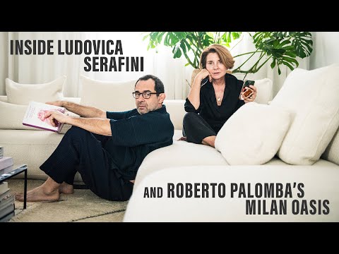 Inside Ludovica Serafini and Roberto Palomba's Milan Oasis