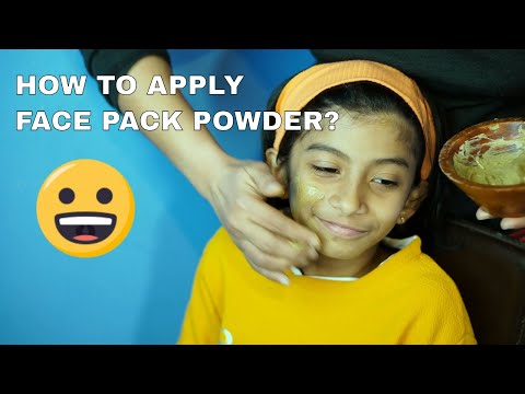 Authentic Kerala Face Pack Powder | How to apply Face pack and Body wash Powder?