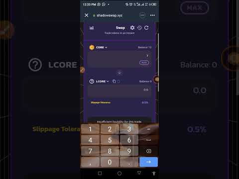 HOW TO BUY TOKENS ON CORE NETWORK/HOW I MADE A PROFIT OF 27 CORE UNDER 7 HOURS OF TRADING. DYOR.