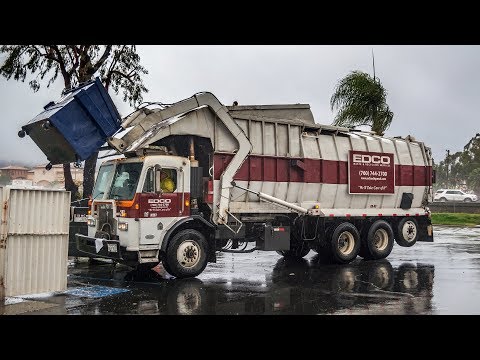 Peterbilt 320 - Maxon Legal One Front Load Garbage Truck