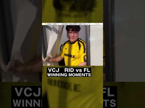 RIDDLE VS FENNEL Winning Moments #ridwin #valorant