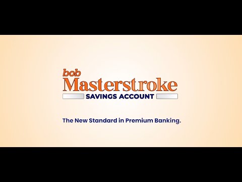 Bank of Baroda | bob Masterstroke Savings Account