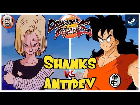 DBFZ Antidev vs Shanks (TGohan, Trunks, A17) vs (A21, Yamcha, A16)