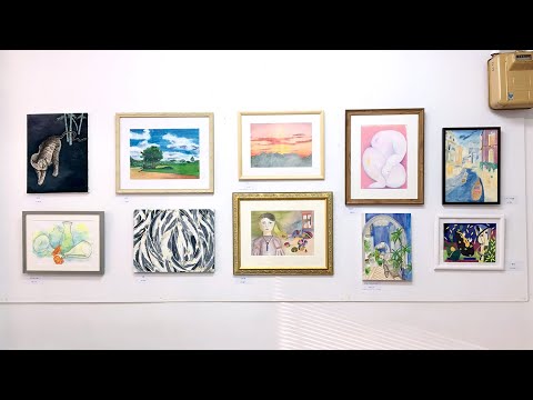 アトリエベレット生徒作品展2019｜大阪本町の絵画教室