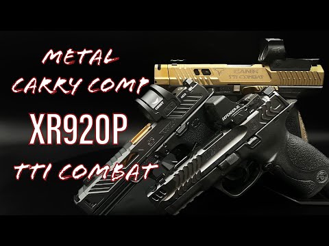 M&P Metal Carry Comp vs XR920P vs TTI Combat - Review and Shootout among Striker-Fired Comp'd Kings!