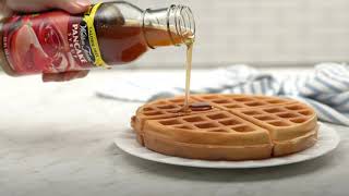 Walden Farms – Pancake Syrup over Waffles