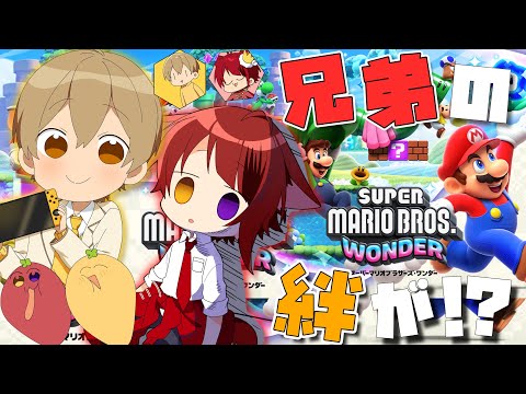 【マリオワンダー】協力？喧嘩？兄弟の絆を見せます。【るぅと×りいぬ】【すとぷり】