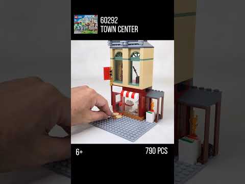 LEGO CITY 60292 Town Center speed building #legocity