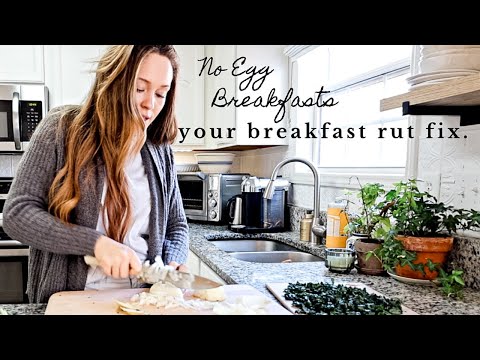 Healthy egg-free breakfast ideas