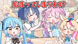 【手描き】ホロメンが学校にいたら…例え話が解釈一致すぎるラミィちゃん【ホロライブ/雪花ラミィ】