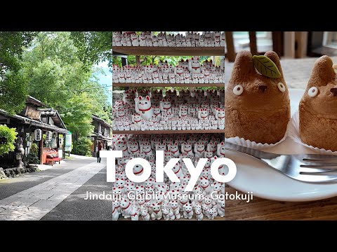 Tokyo Diaries 🇯🇵 Exploring Jindaiji, Ghibli Museum, cat temple 🌿 Japan VLOG 📸