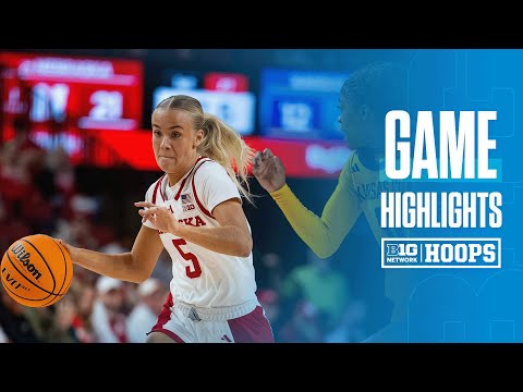 Lindenwood (MO) at Nebraska | Highlights | Big Ten Women's Basketball | 12/03/2024