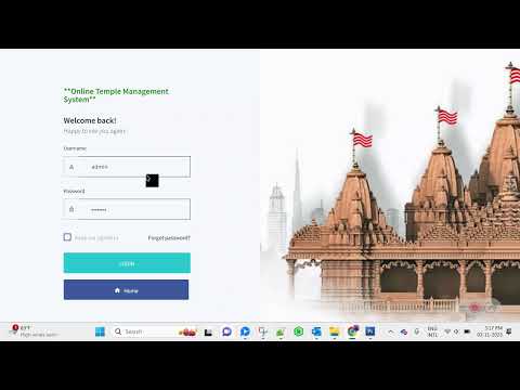 Online Temple Management Software