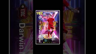 HOW TO TRAIN 102 RATED DARWIN NUNEZ IN EFOOTBALL #nunez #efootball #short #pes #viral #cf #ytshorts