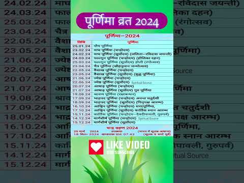 Purnima 2024 list | 2024 purnima list | purnima 2024 dates#shorts #purnima2024list#purnima2024