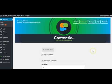 WP Contentio | Create articles in over 100 languages in less than a minute?