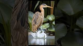 Bittern Bird Relaxing Before the Hunt" #birdsinmotion05 #BitternBird  #RelaxingBird #WildlifeMoments