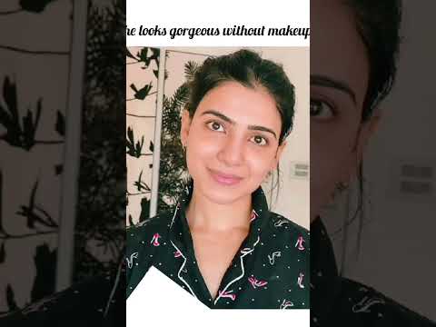 She look gorgeous without makeup 🫀🫀🫀♥️♥️ #fypyoutube #samanthaforever #foryou #love #bollywood