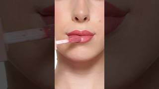 Glossy pink lip look using maybelline lifter liner and lifter gloss #lipswatch #lipgloss