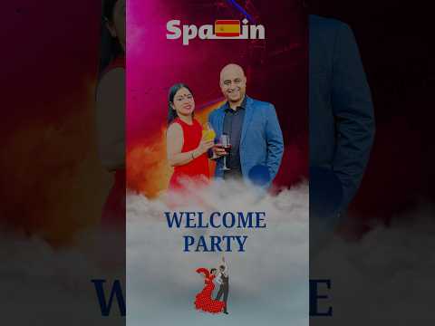 WELCOMEPARTY at spain #spain