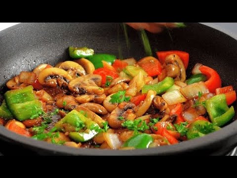 Mushroom recipes❗️Quick, Easy and Delicious! #kadaimushroomrecipe #mushroomrecipe #easycooking #food