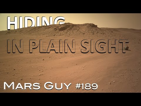 The disappearing Mars crater