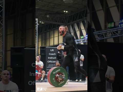 150kg / 330lbs SNATCH on the COMPETITION platform #TheReaction