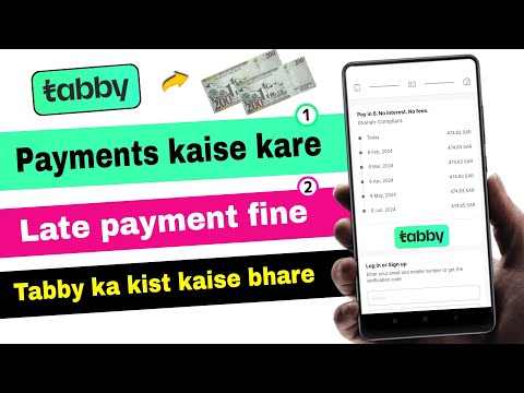 Tabby Installment payment kaise kere | tabby late payment penalty 2024 | tabby installment ksa