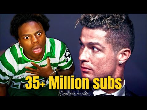 @IShowSpeed  reacting to RONALDO GROSSING HIM IN SUBS 🔥🐐